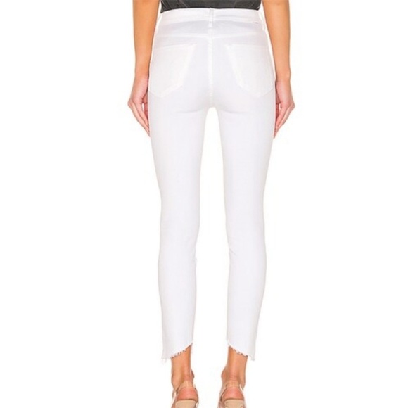 MOTHER Stunner Two Step Fray in Glass Slipper Size 26 - Picture 3 of 10